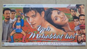 YEH MOHABBAT HAI Bollywood movie booklets