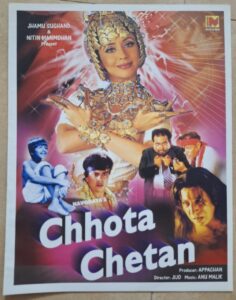 CHHOTA CHETAN Bollywood movie booklets