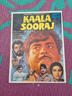 KAAL SOORAJ Bollywood movies booklet