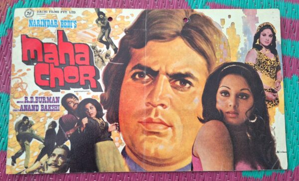 MAHA CHOR Bollywood movies vintage booklet
