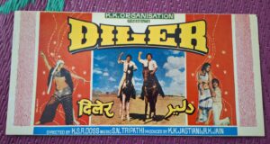 DILER Bollywood movies vintage booklet