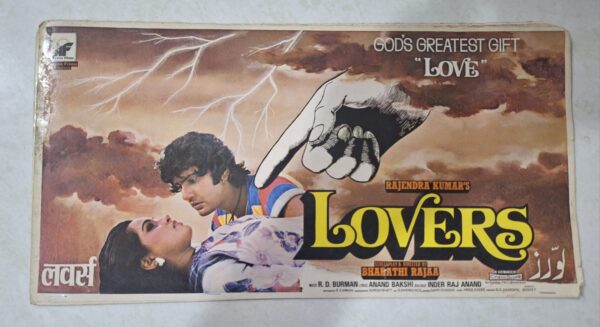 LOVERS Bollywood movies vintage booklet