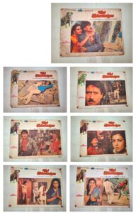 TERI MEHERBANIYAN Bollywood movies lobby card