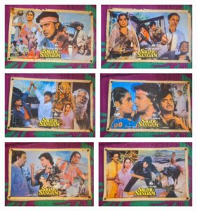 SAGAR SANGHAM Bollywood movies lobby card