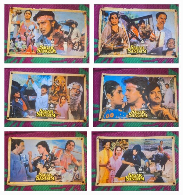 SAGAR SANGHAM Bollywood movies lobby card