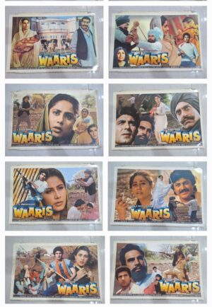 WAARIS Bollywood movies lobby card