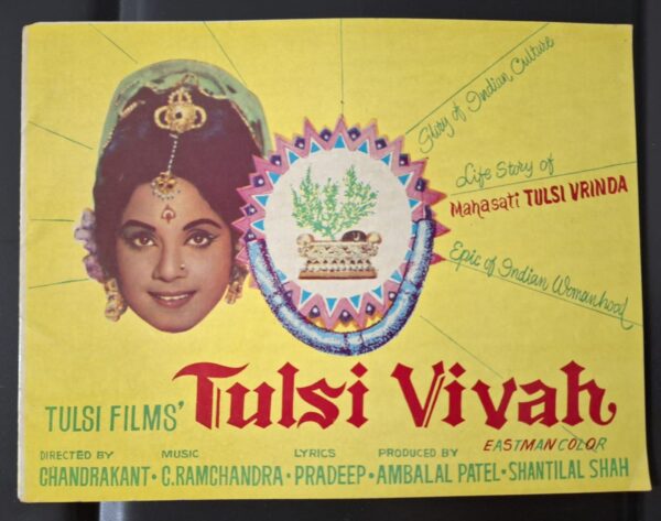 TULSI VIVAH Bollywood movies booklet
