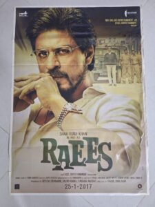 RAEES Bollywood movies poster