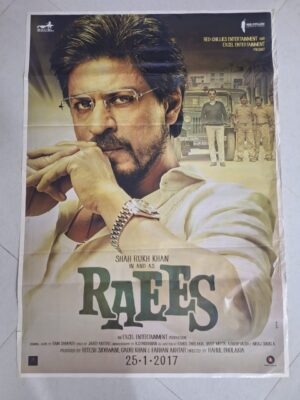 RAEES Bollywood movies poster