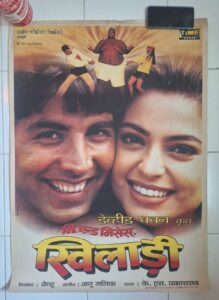 MR. & MRS. KHILADI Bollywood movies posters