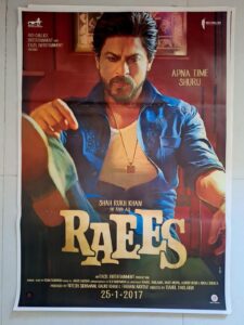 RAEES Bollywood movies poster