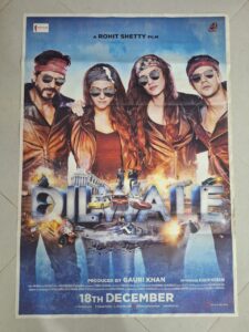 DILWALE Bollywood movies poster