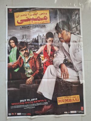 ONCE UPON A TIME IN MUMBAI Bollywood movies posters