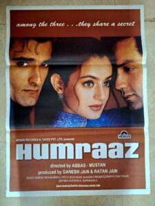 HUMRAAZ Bollywood movies posters