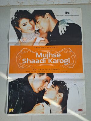 MUJHSE SHAADI KAROGI Bollywood movies posters
