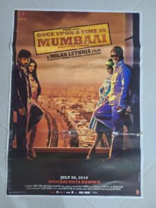 ONCE UPON A TIME IN MUMBAI Bollywood movies posters