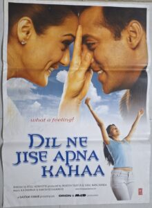 DIL NE JISE APNA KAHA Bollywood movies poster