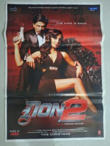 DON 2 Bollywood movies poster