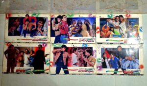 ANDAZ APNA APNA Bollywood movie lobby card
