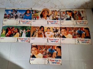 PYAAR KIYA TO DARNA KYA Bollywood movie lobby cards