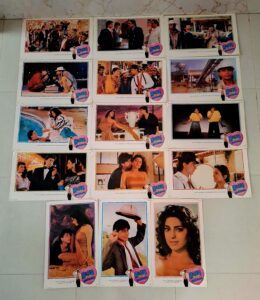 RAJU BAN GAYA GENTLEMAN Bollywood movie lobby cards