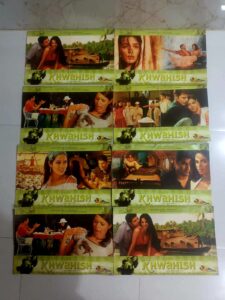 KHWAHISH Bollywood movie lobby cards
