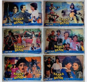 NAAKA BANDI Bollywood movie lobby cards
