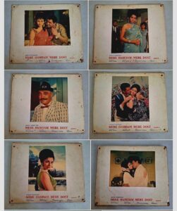 MERE HAMDAM MERE DOST Bollywood movie lobby cards
