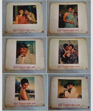 MERE HAMDAM MERE DOST Bollywood movie lobby cards