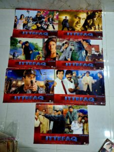 ITTEFAQ Bollywood movie lobby cards