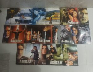 AETBAAR Bollywood movie lobby cards
