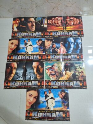 KOHRAM Bollywood movie lobby cards