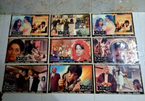 KAALIA Bollywood movie lobby cards