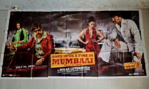 ONCE UPON A TIME IN MUMBAI Bollywood movies six sheet poster