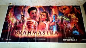 BRAHMASTRA Bollywood movies six sheet poster