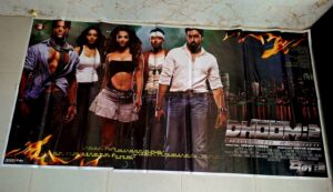 DHOOM:2 Bollywood movies six sheet poster