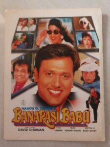 BANARASI BABU Bollywood movies booklet 
