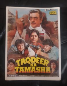 TAQDEER KA TAMASHA Bollywood movies booklet