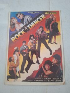 ROCK DANCER Bollywood movies booklet