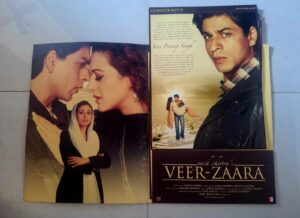 VEER ZAARA Bollywood movies brochure