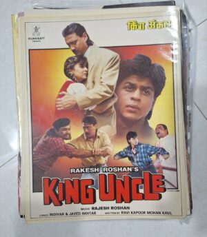 KING UNCLE Bollywood movies booklet