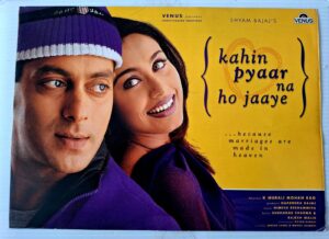 KABHI PYAAR NA HO JAAYE Bollywood movies brochure