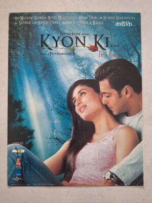 KYON KI Bollywood movies brochure