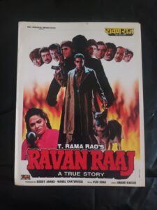 RAVAN RAAJ Bollywood movies booklet