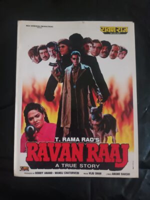 RAVAN RAAJ Bollywood movies booklet