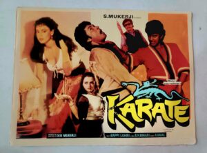 KARATE Bollywood movies booklet