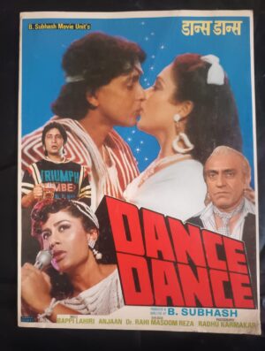 DANCE DANCE Bollywood movies booklet