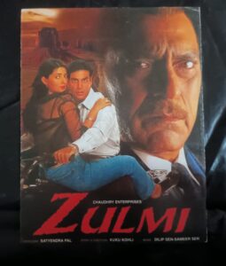 ZULMI Bollywood movies booklet