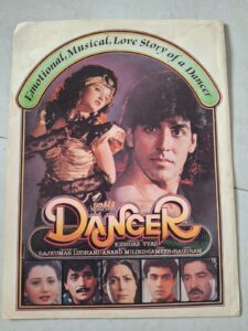 DANCER Bollywood movies booklet
