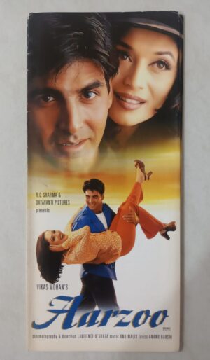 AARZOO Bollywood movies booklet